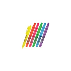 1200 모리스 노크식 형광펜(핑크) - DC상품